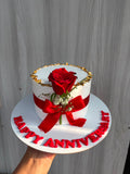 Golden Rose Cake