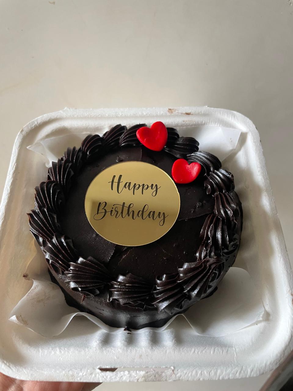 Rich Chocolate bento Cake