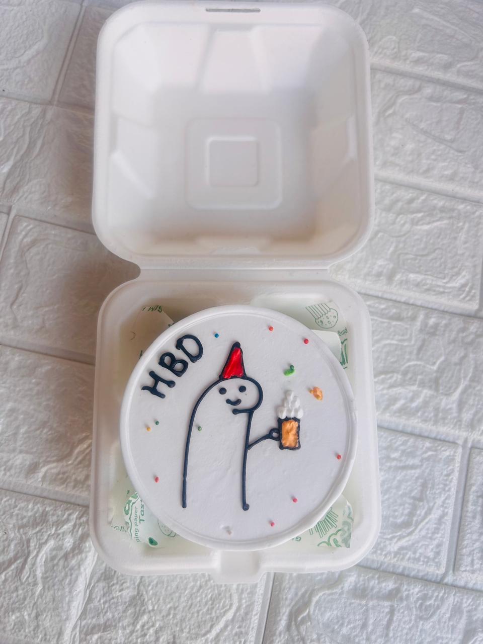 Funny Character Bento Cake