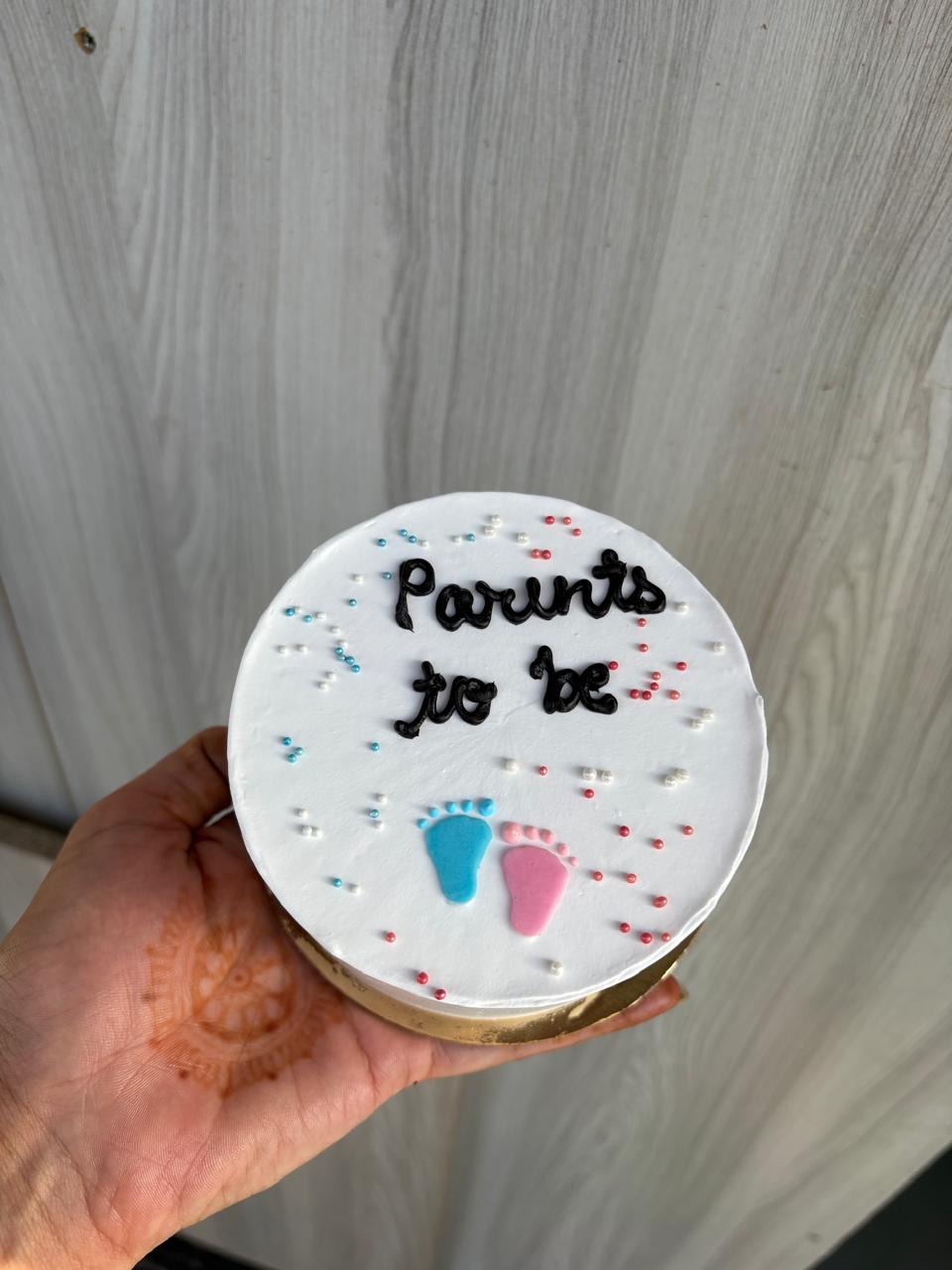 Parents-to-Be Bento Cake