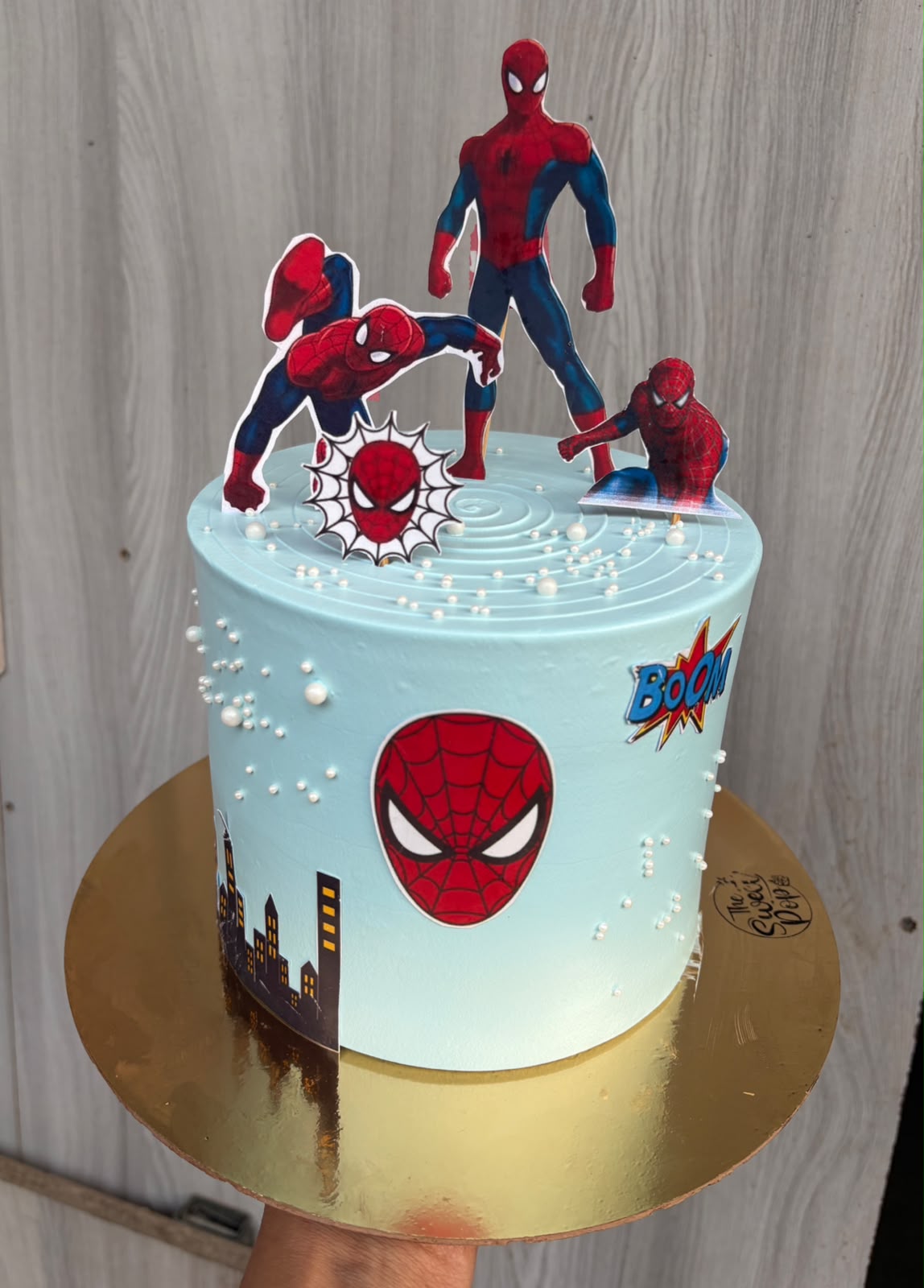 Marvel Spider-Man Birthday Cake