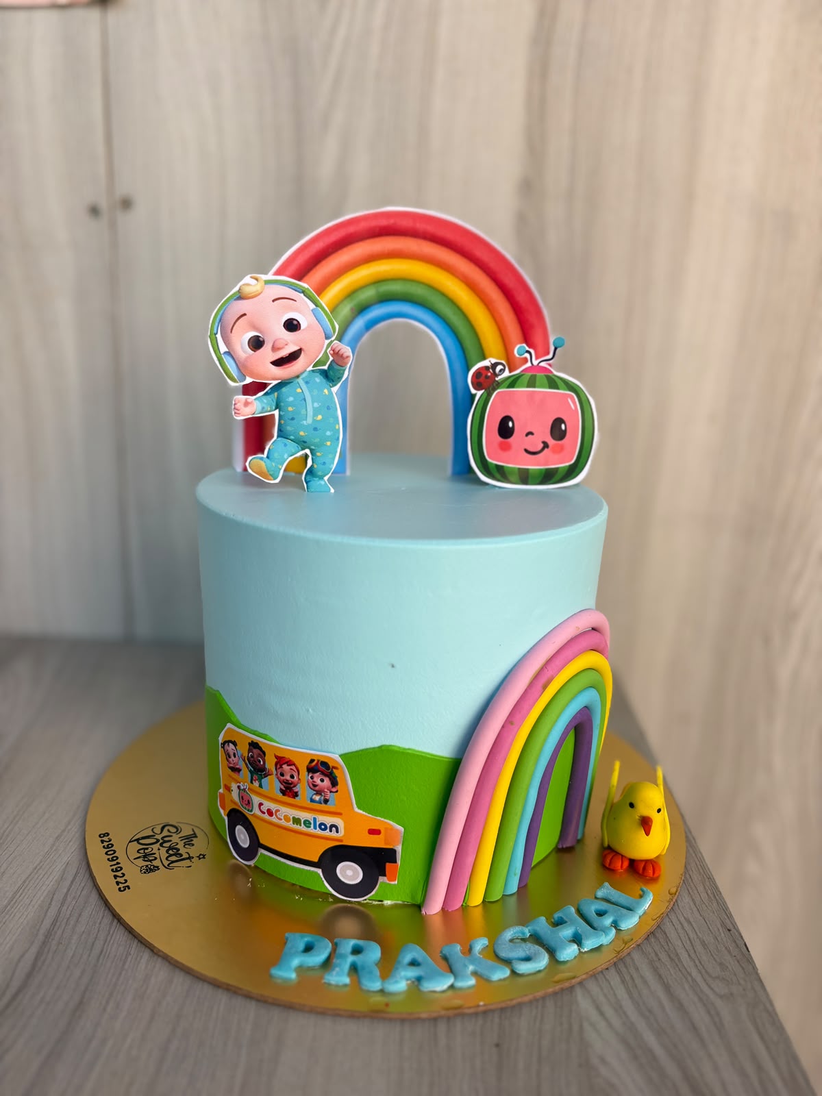 Cocomelon Kids Party Cake