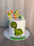 Dinosaur Theme Birthday Cake