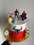 Web-Slinger Birthday Cake
