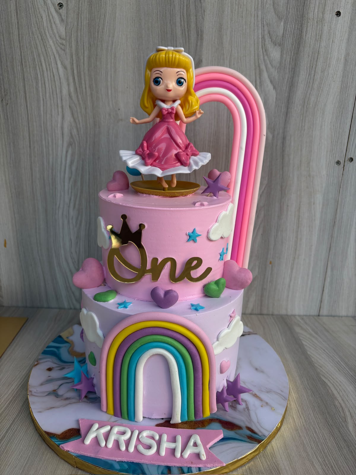 Fairytale Princess Birthday Cake