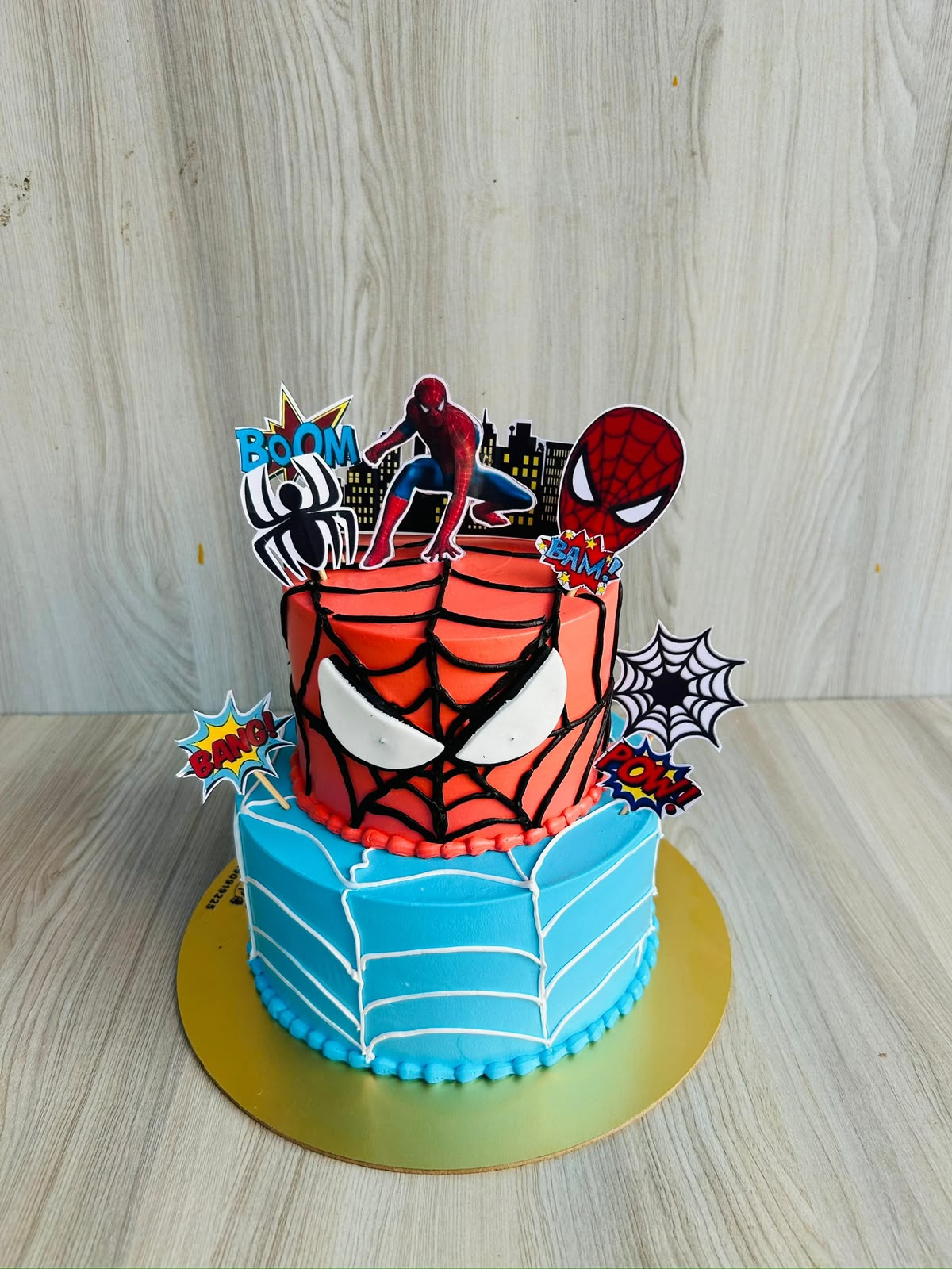 Heroic Spider-Man Celebration Cake