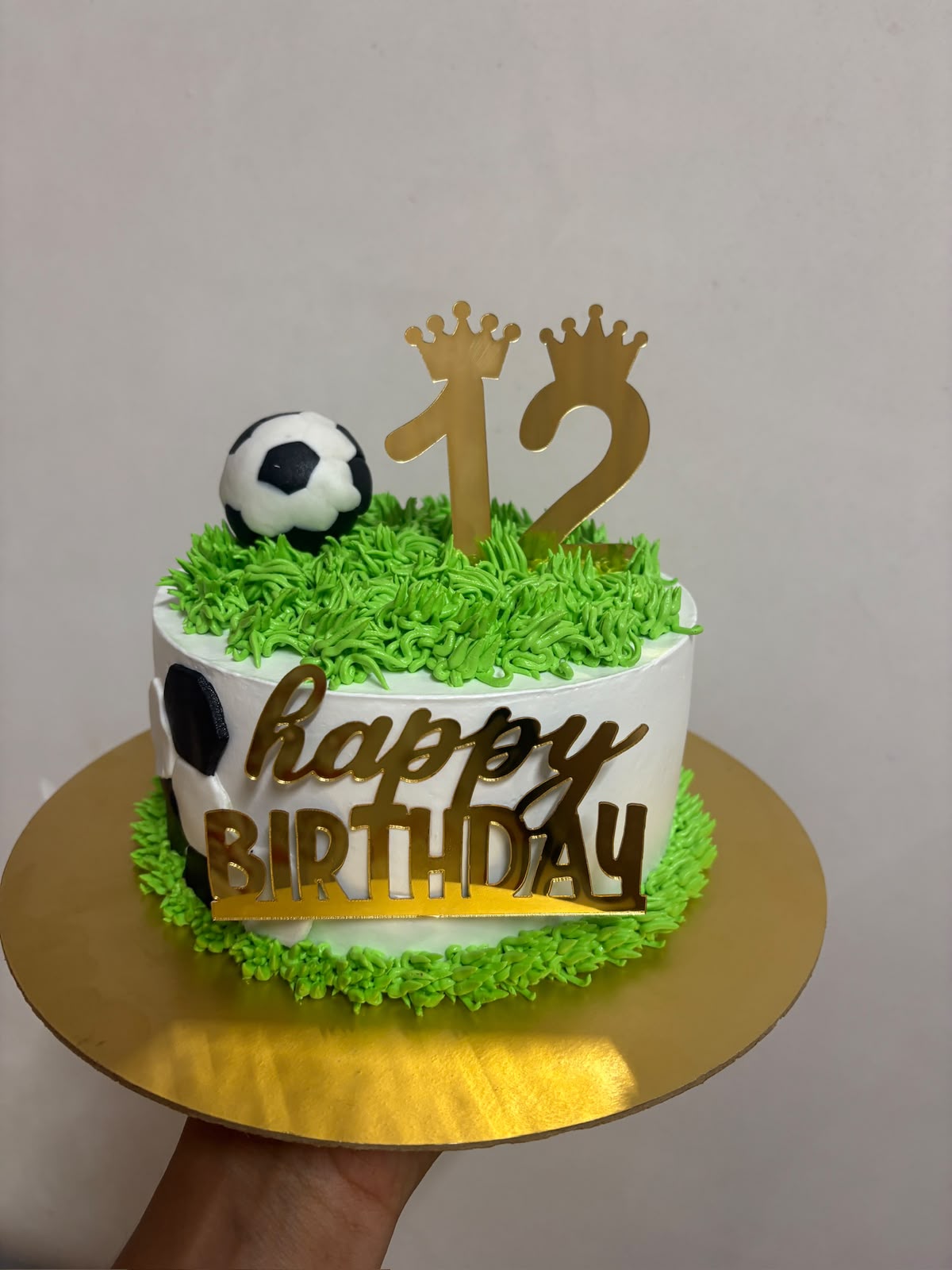 Football Field Birthday Cake