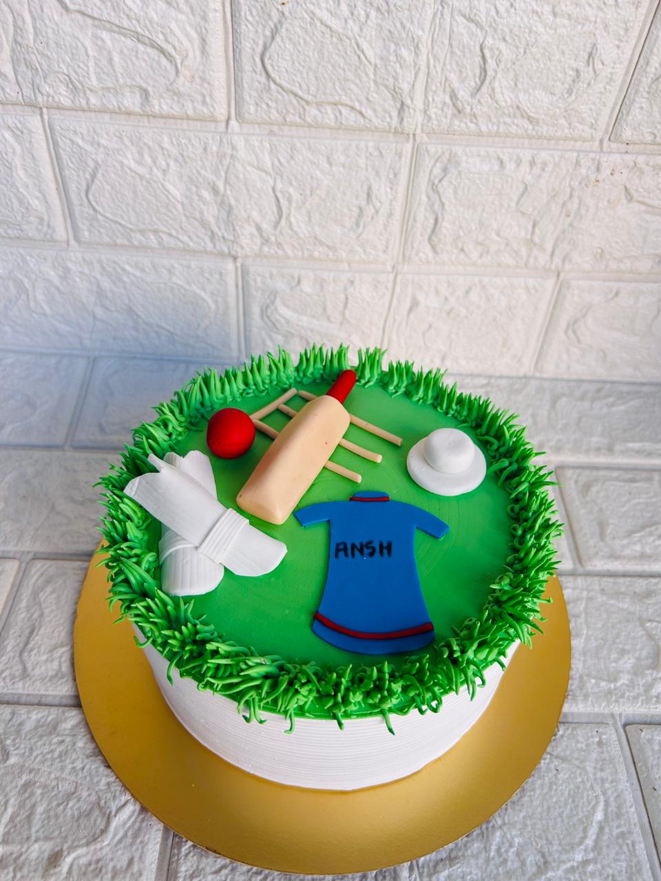 Cricket Lover Birthday Cake