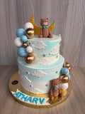 Teddy Bear Moon Cake