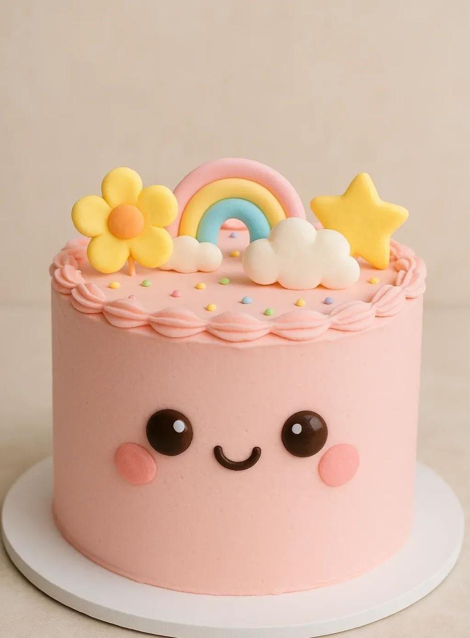 Pastel Rainbow Dream Cake