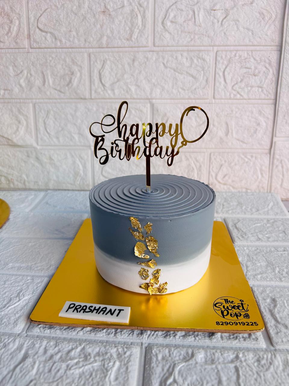 Smoky Gold Royale Cake