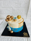 Evil Eye Blue Cake