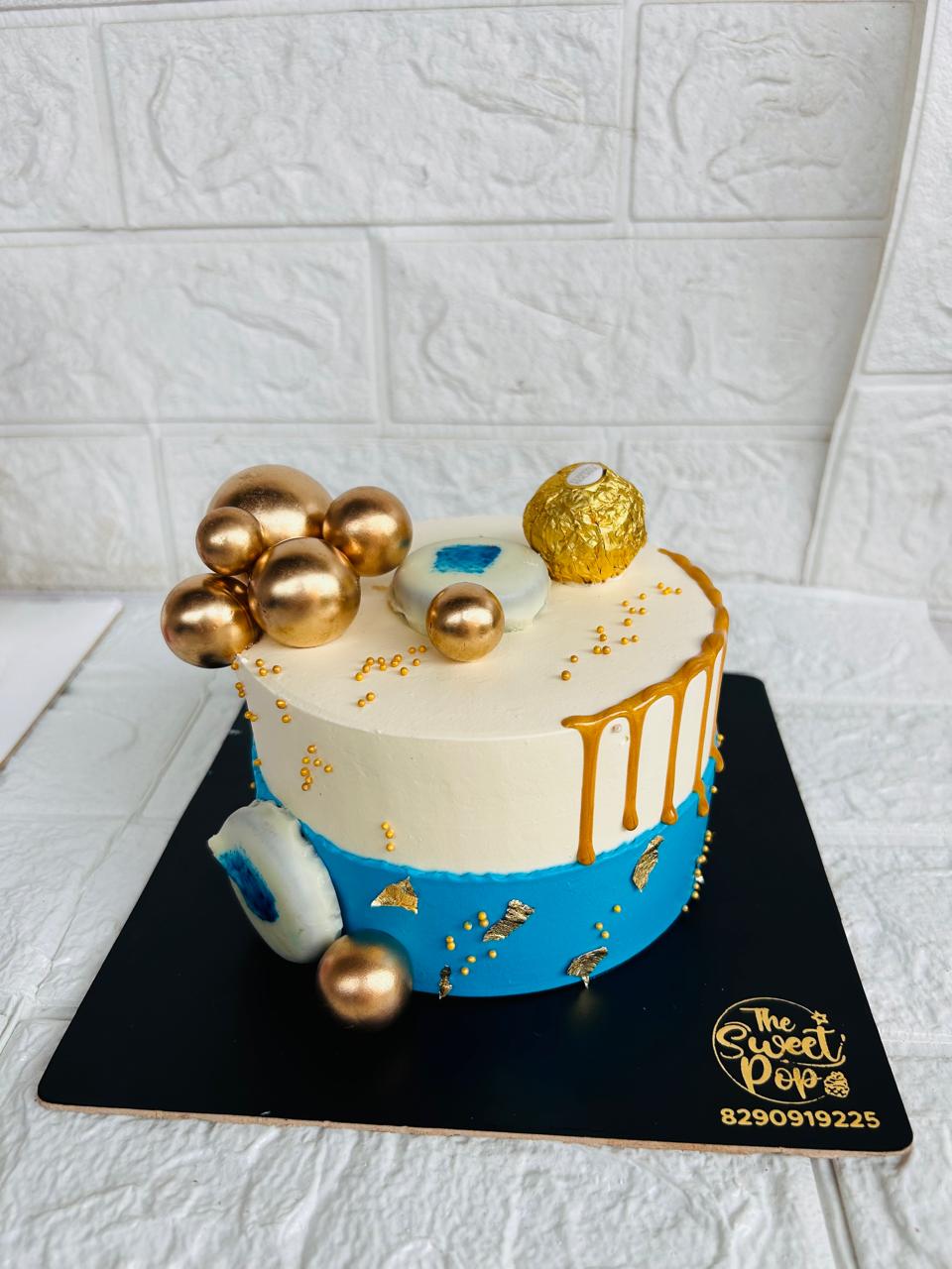Evil Eye Blue Cake