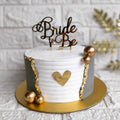 Luxury White Gold Bridal Cake