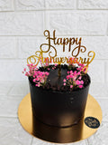 Romantic Chocolate Anniversary Cake