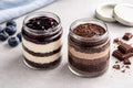 Blueberry & Chocolate Mud Jar Cake Combo