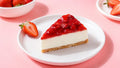 Strawberry cheesecake Slice