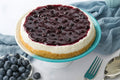 Blueberry cheesecake