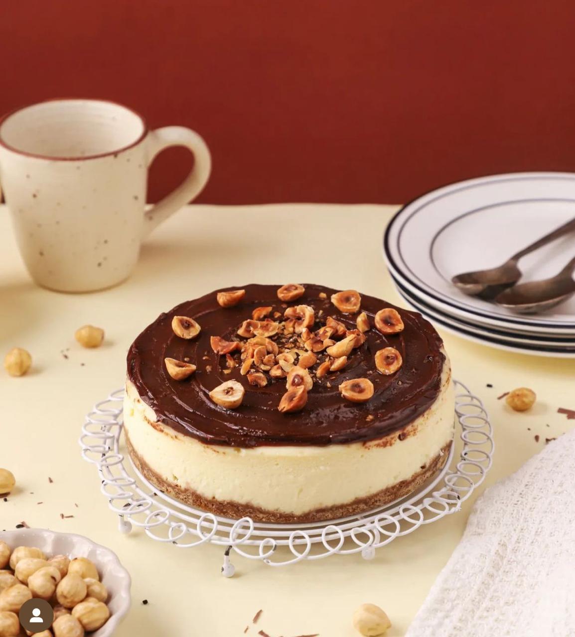 Nutella cheesecake
